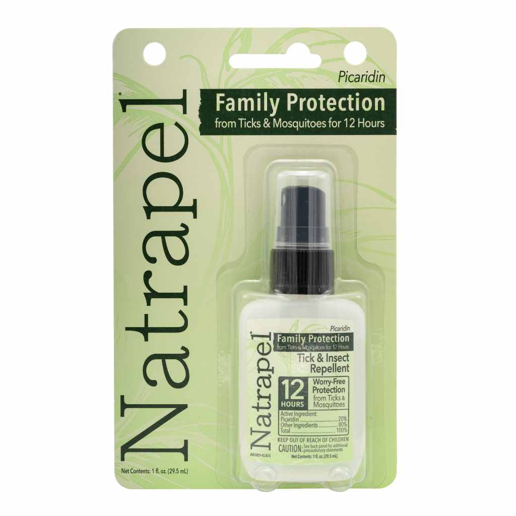 Natrapel Picaridin Tick & Insect Repellent 1 oz. Pump Spray in packaging