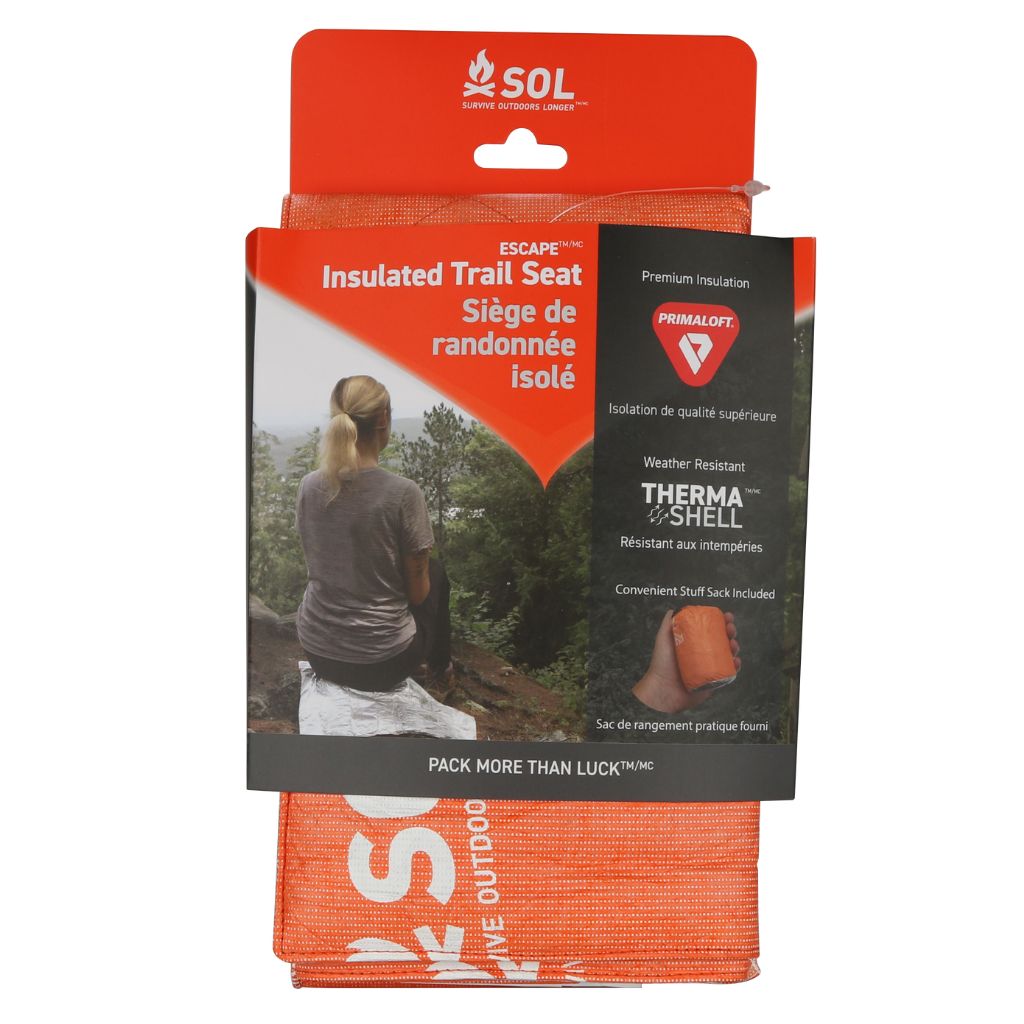 Escape Insulated Trail Seat front on white