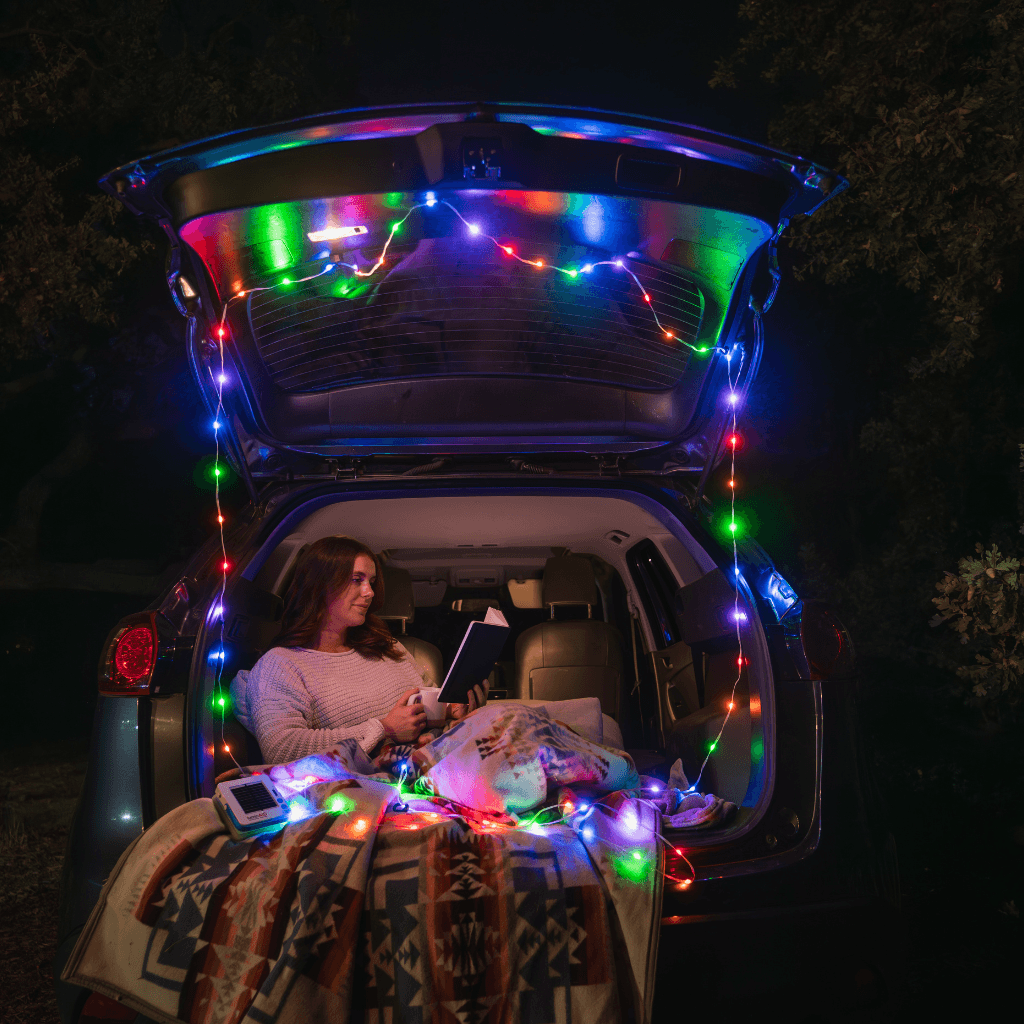 Solar String Light with Phone Charger