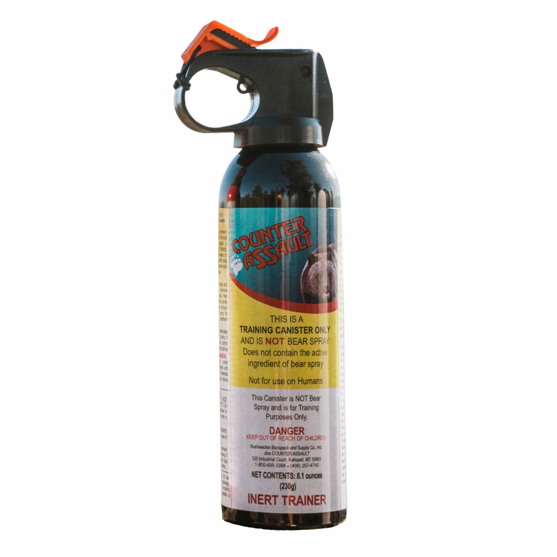 Inert training canister