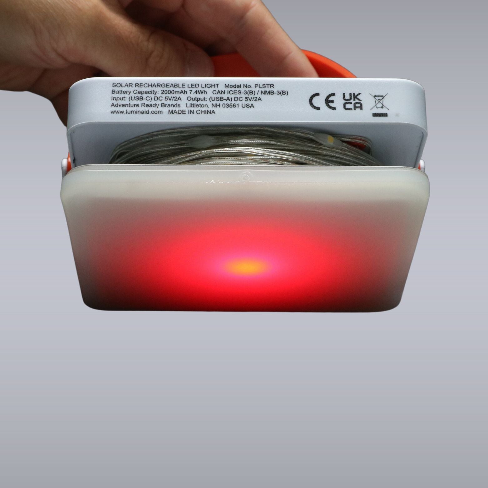 Solar String Light with Phone Charger