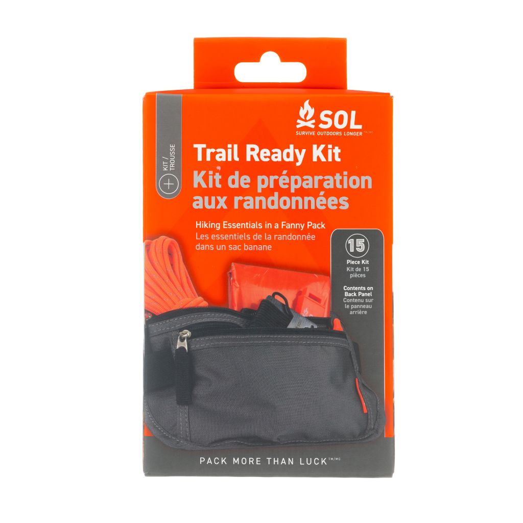 Trail Ready Survival Kit in packaging