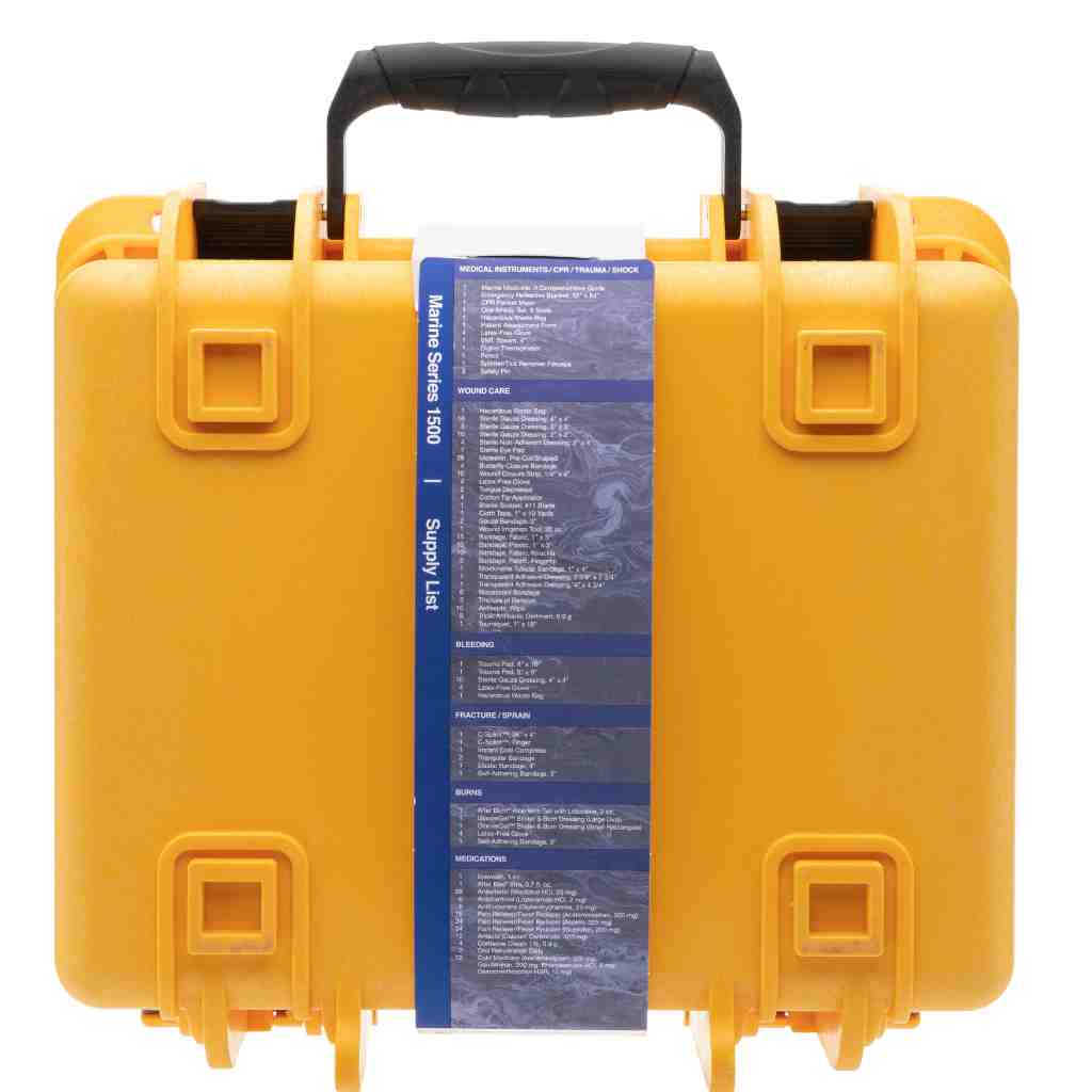 Marine Series Medical Kit - 1500 back