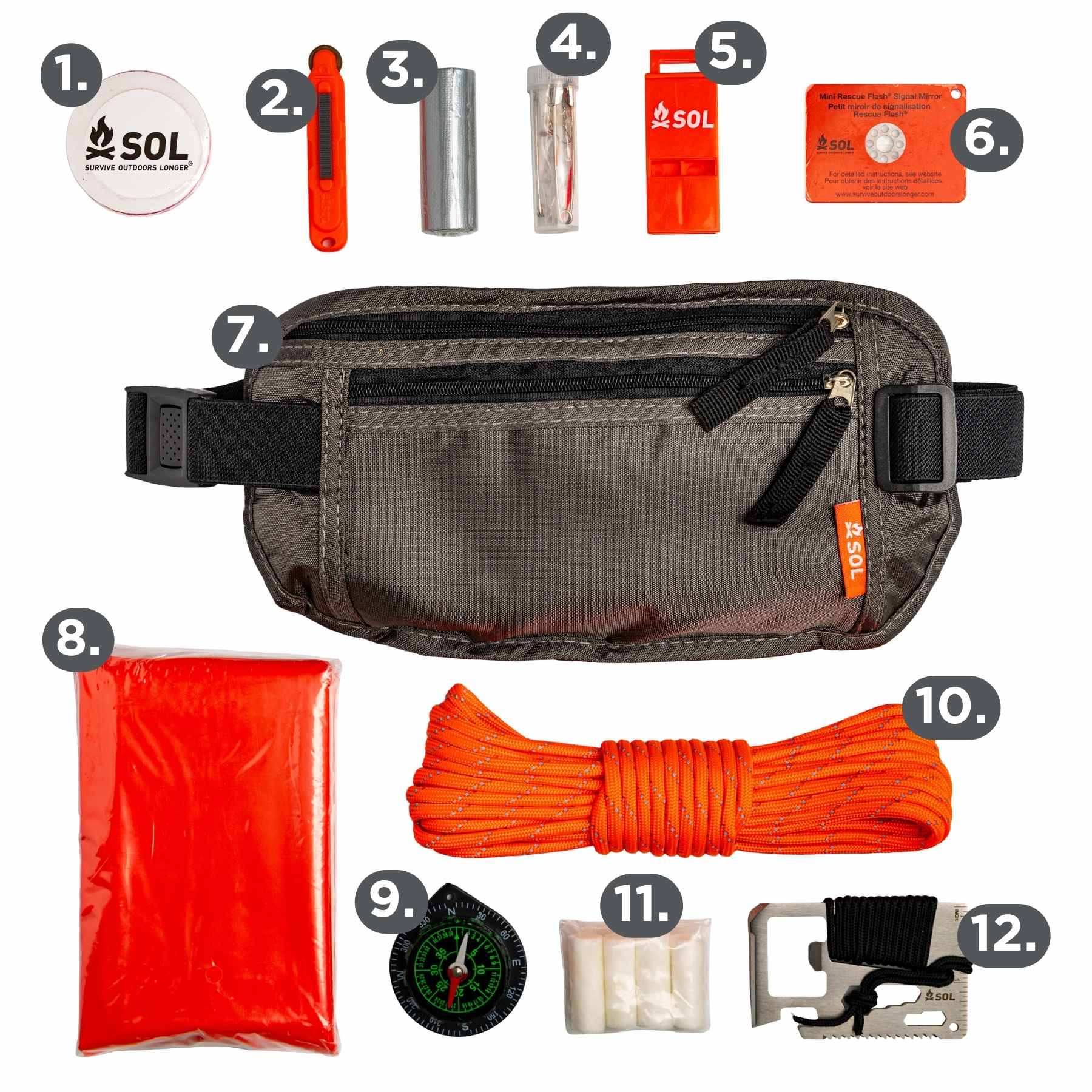 Sol 0140-1620 Trail Ready Kit