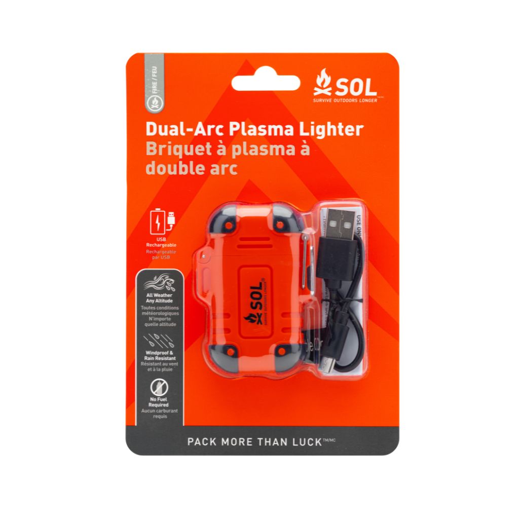 Plasma Dual-Arc Lighter in packaging