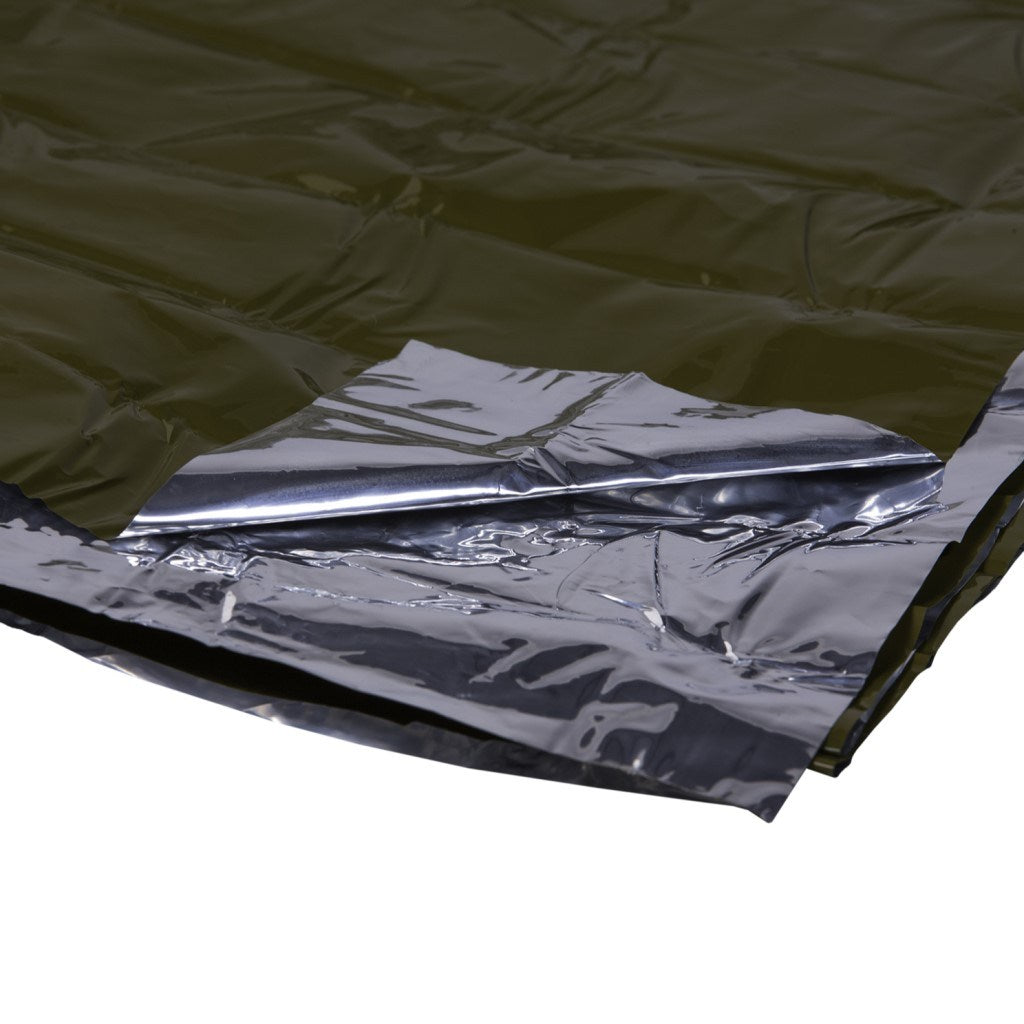 Heavy Duty Emergency Blanket corner folded over