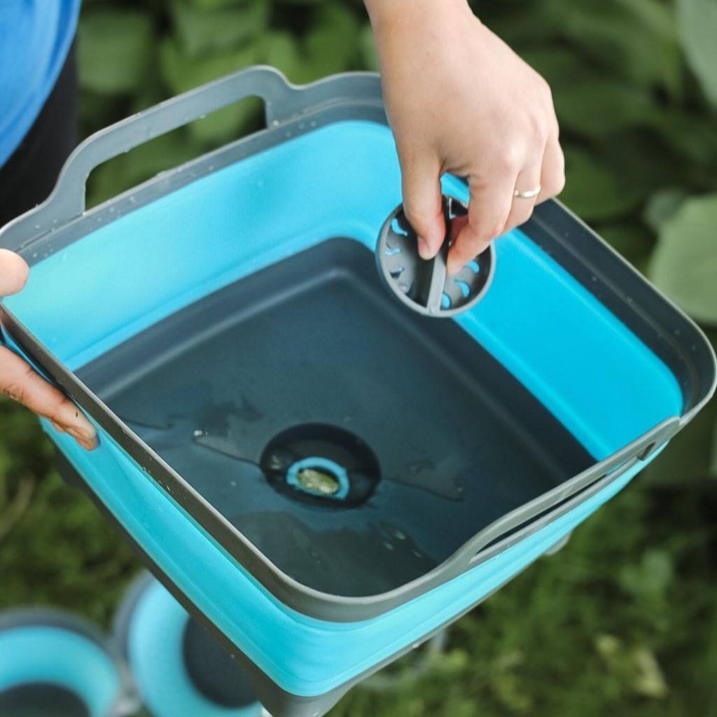 Flat Pack Sink 8L removing drain