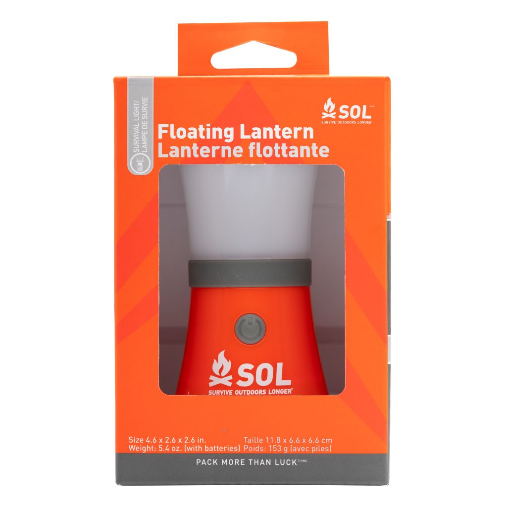 Floating Lantern 4AAA in packaging